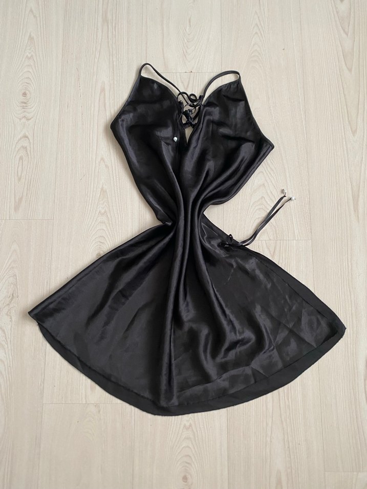 Saten gecelik - Görsel 2