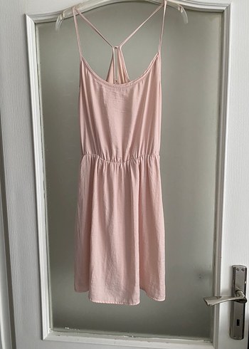 Bershka askili elbise