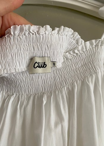 40 Beden beyaz Renk Beymen club omuz detayli elbise