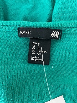 s Beden yeşil Renk H&M Hırka %70 İndirimli.
