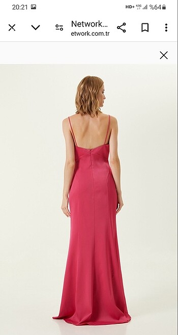 Network gece elbisesi - Görsel 2