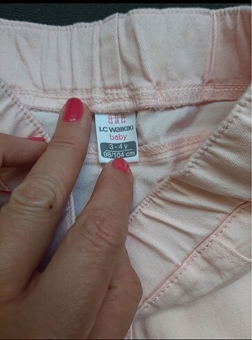 24-36 Ay Beden LC Waikiki kiz cocuk pantolon