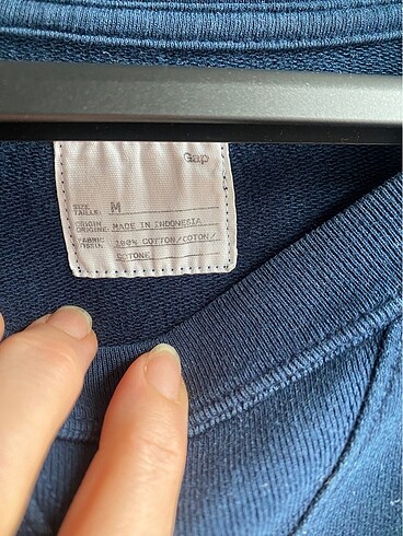 m Beden lacivert Renk Gap marka sweatshirt