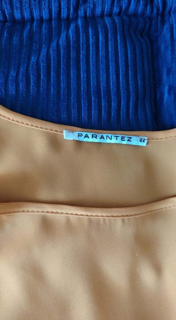 Hardal sarısı bluz - Görsel 2