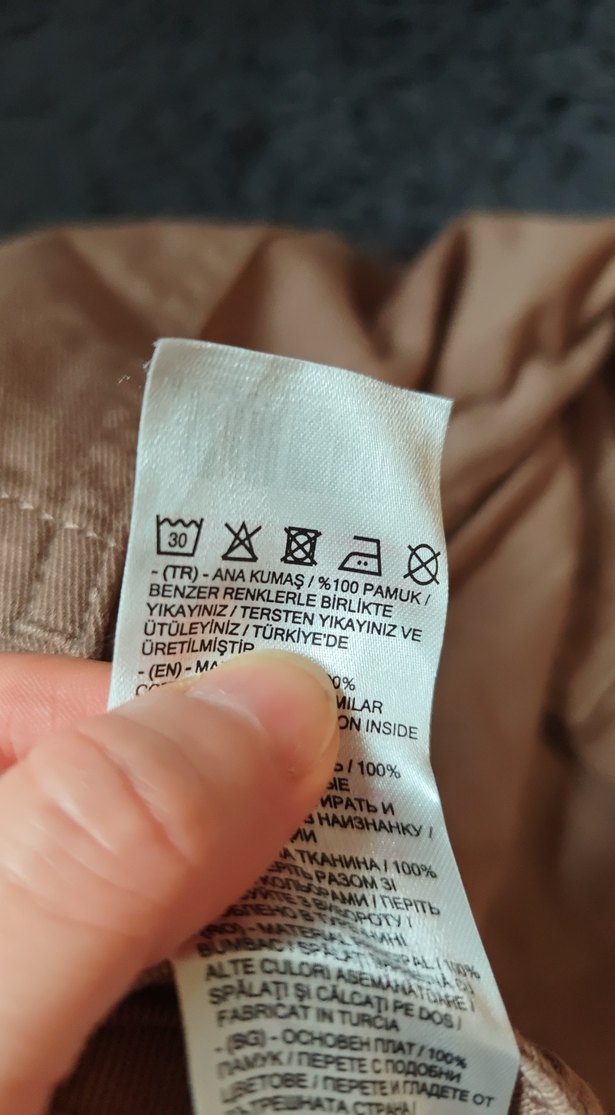 Bej kargo pantolon - Görsel 3