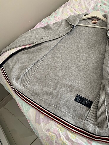 l Beden gri Renk Tommy Hilfiger Hırka