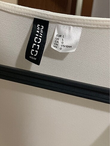 l Beden beyaz Renk H&M Hırka