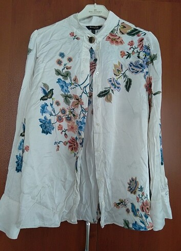 Massimo Dutti çiçekli gömlek 