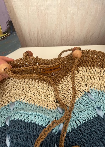 Bohem Örgü Kadın Çanta - Görsel 4