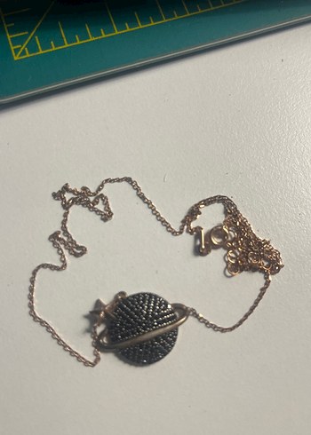 Gezegenli. Gümüş kolye - Görsel 2