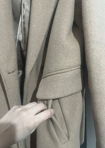 Stradivarius Camel Kadın Kaban - Görsel 5