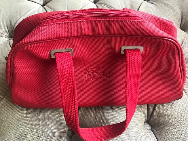 Lacoste kırmızı çanta