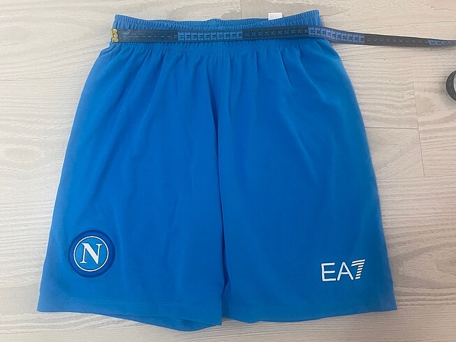 m Beden EA7 SSC Napoli futbol şortu