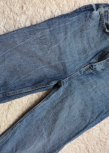 Mavi Normal Kesim Kadın Kot Pantolon - Görsel 5