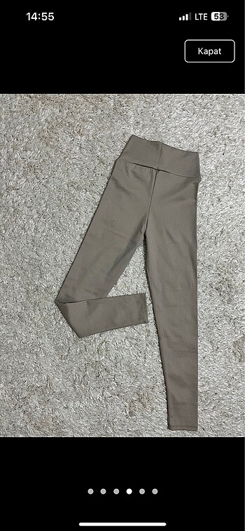 Etiketli tayt - Görsel 5