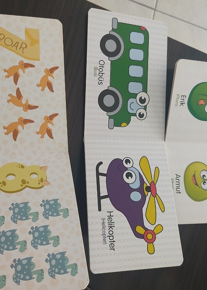 Taşıtlar sayılar meyveler - Görsel 2