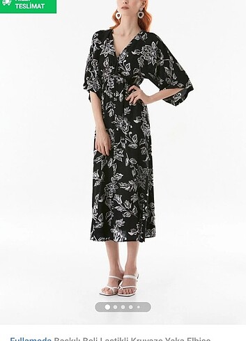 Sıfır etiketli günlük Uzun elbise  - Görsel 9