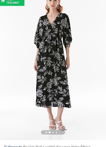 Sıfır etiketli günlük Uzun elbise  - Görsel 10