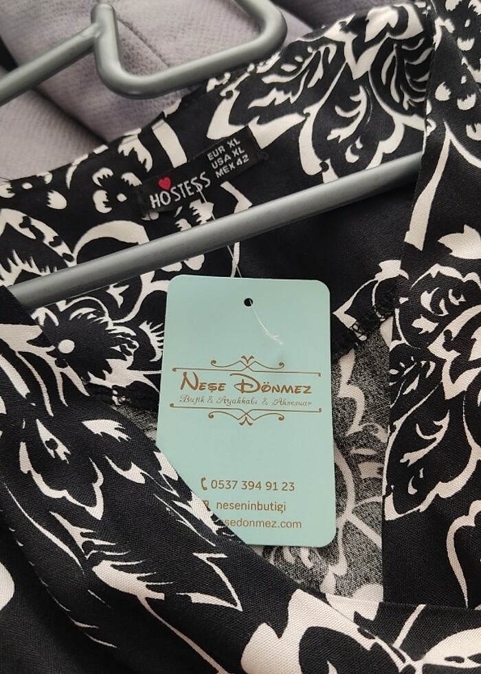 Sıfır etiketli günlük Uzun elbise  - Görsel 4