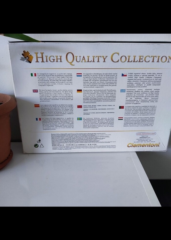 Clementoni puzzle 1000 parça - Görsel 4