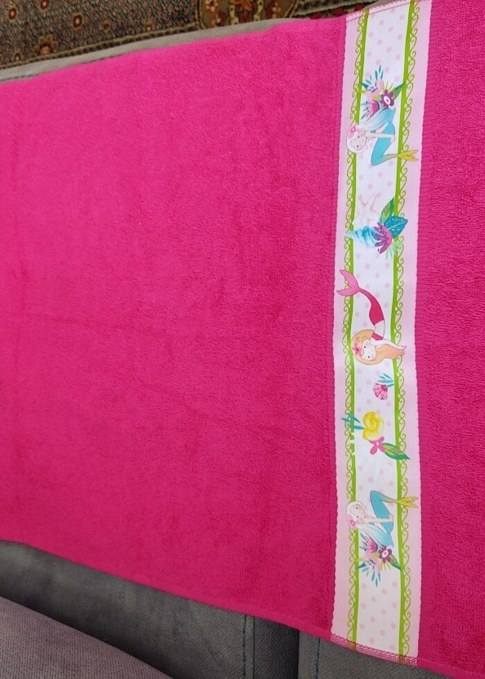 Kız çocuk ev havlusu  - Görsel 2