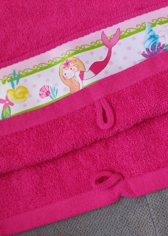 Kız çocuk ev havlusu  - Görsel 4