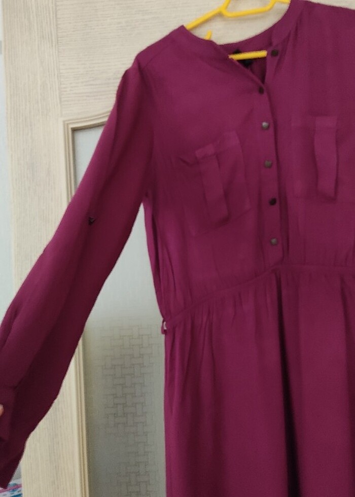 Gömlek elbise - Görsel 4