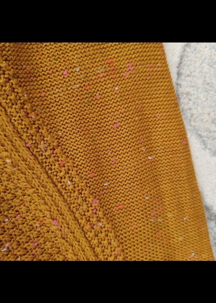 Hardal sarisı kazak - Görsel 4