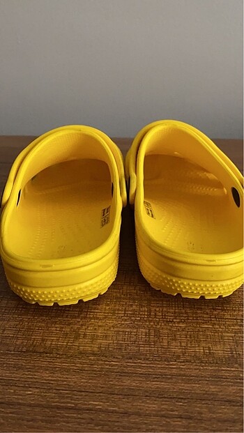 28 Beden sarı Renk Çocuk crocs