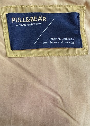 l Beden Sarı oversize Puff Mont