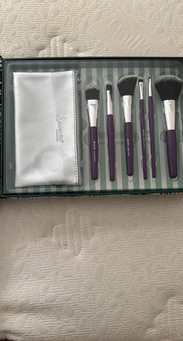 Nascita Mor 6'lı Makyaj Fırçası Seti - Görsel 3
