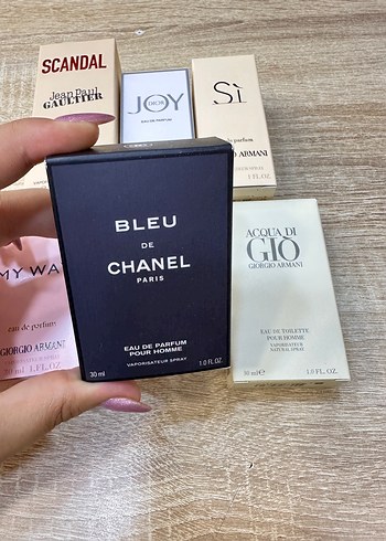 Dior Mini parfüm koleksiyonu 30ml