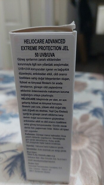  Beden Heliocare advanced gel spf 50+ sunscreen kimyasal ve mineral gün