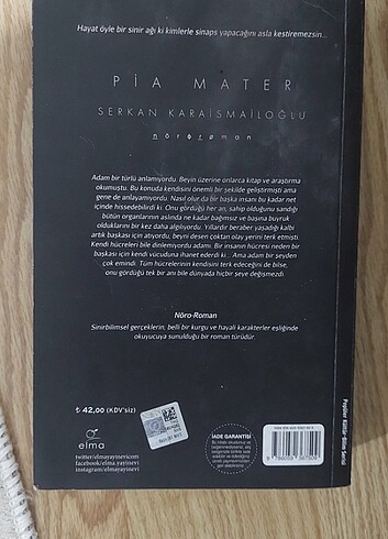  Beden Pia Mater 1.Kitap Serkan Karaismailoğlu