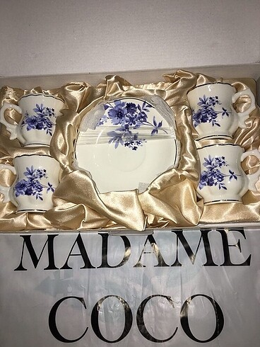 Beden Madame Coco fincan takımı (sıfır)