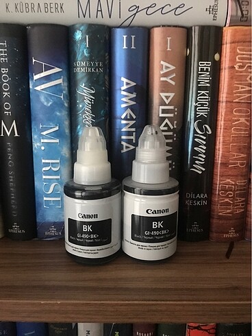 2?li canon siyah mürekkep