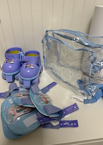 Mavi Çocuk Paten Seti ve Koruyucu Ekipman - Görsel 4