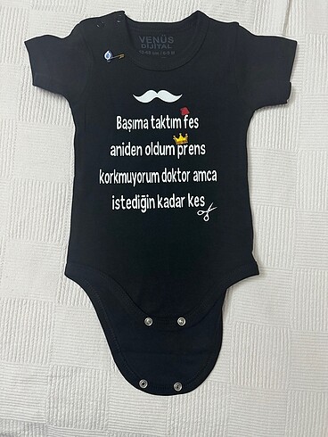 6-9 ay sünnet için siyah renk zıbın