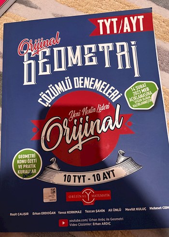TYT/AYT Orijinal Geometri Deneme