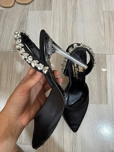 Diğer taşlı stiletto ayakkabı