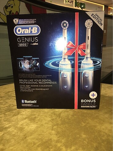 No Brand Braun Oral B Pro8900 şarjlı diş fırçası (2li)