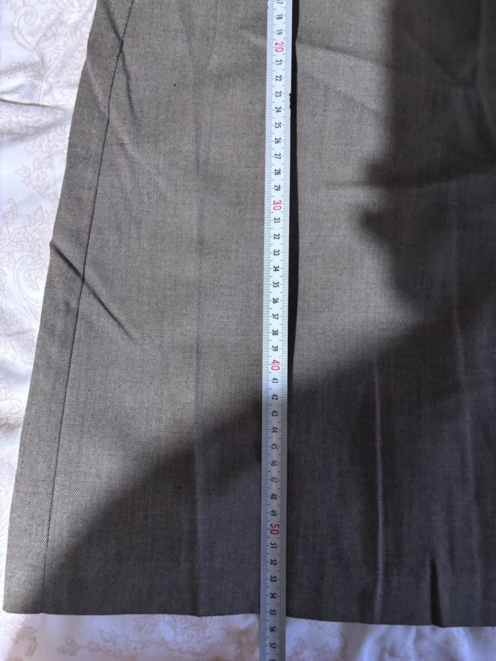 park bravo düğme detaylı gri etek - Görsel 5