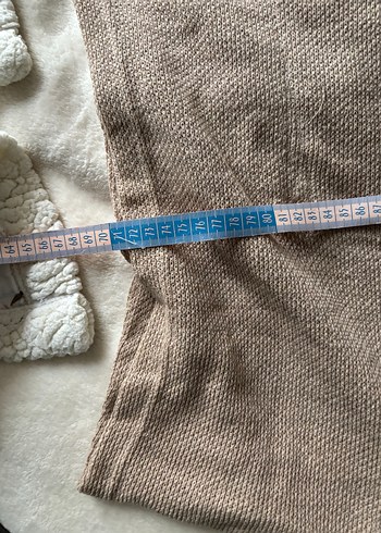 bej rengi salaş kısa kollu üst l-xl - Görsel 5