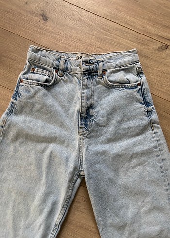 zara yırtık paça jean 34 beden - Görsel 3