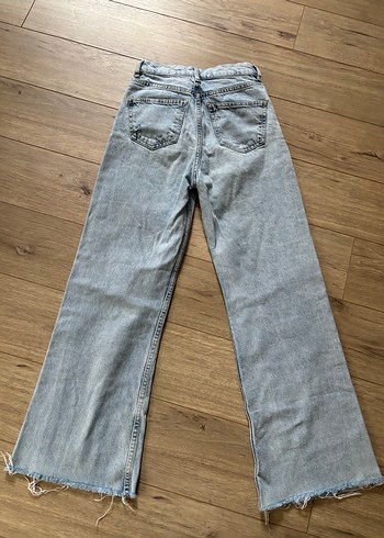zara yırtık paça jean 34 beden - Görsel 7