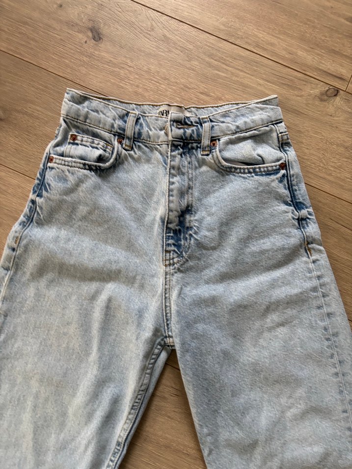 zara yırtık paça jean 34 beden - Görsel 3