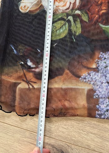 stradivarius çiçek desenli tül elbise - Görsel 5