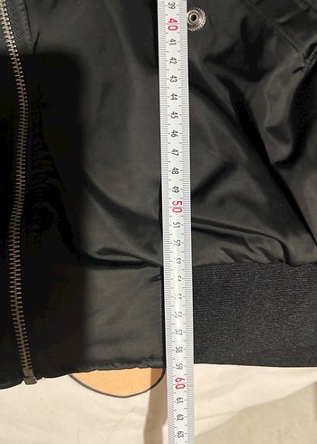 zara çift taraflı peluş mont - Görsel 7