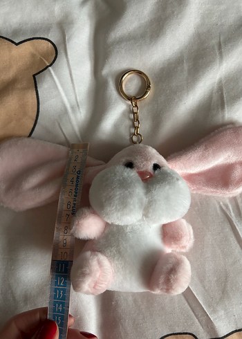 tavşan anahtarlık / çanta süsü - Görsel 5