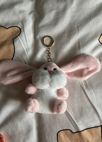 tavşan anahtarlık / çanta süsü - Görsel 4